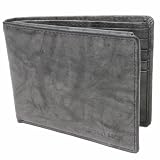 Geoffrey Beene Black Bi-Fold Passcase Wallet