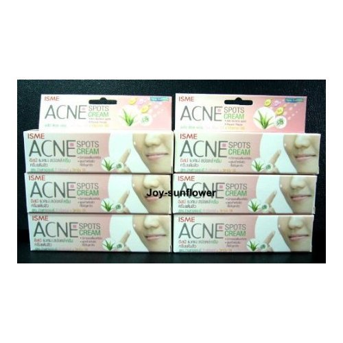 Compare Prices Isme Acne Spots Cream Anti acne Natural Aloe Vera Tea Tree Oil Vitamin B6