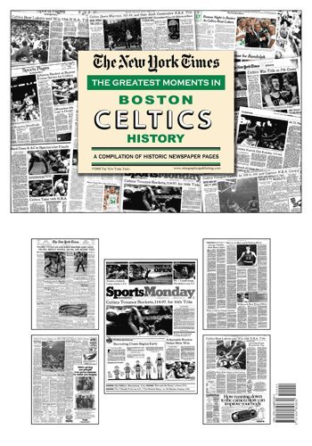 Boston Celtics Newspaper Compilation