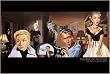 Master Of Mystery - Movie Poster / Pop-Art Poster (Collage Of Alfred Hitchcock Movies By Justin Reed) (Size: 36" x 24")