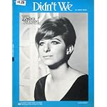 Didn't We by Jimmy Webb as recorded by Barbra Streisand book cover