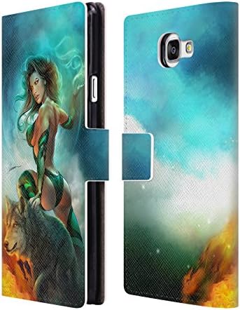 Official Shannon Maer LD Evolution Fantasy Art Leather Book Wallet Case Cover For Samsung Galaxy A7 (2016)