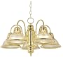 Vero Collection Gold Kitchen Chandelier