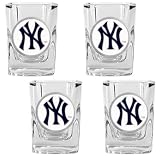 Great American Products GSSPK2119 Shot Glasses Set - NY Yankees