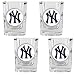 Great American Products GSSPK2119 Shot Glasses Set - NY Yankees