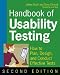 Books : Handbook of Usability Testing