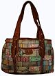 Women's Etienne Aigner Purse Handbag Tucson Patchwork Multi