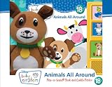 Baby Einstein: Animals All Around: Play-a-Sound Book and Cuddly Pavlov
