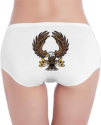 Woman American Eagle Flying In Sky Traceless Brief Low Waist Underwear