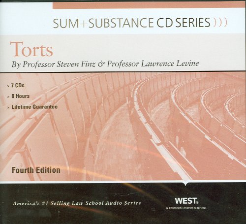 Sum and Substance Audio on Torts