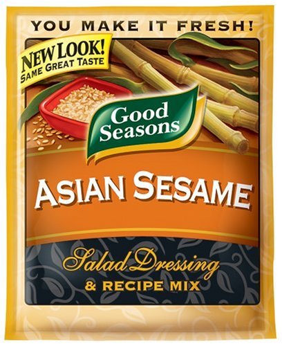 Good Seasons Salad Dressing & Recipe Mix, Asian Sesame, 1.2-Ounce Packets (Pack of 24) by Good Seasons