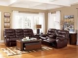 Rourke Burgundy Power Reclining Living Room Set