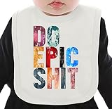 Do Epic Shit ネクタイを有する有機ビブ Medium