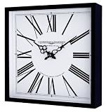 Traditional Square Wall Clock By London Clock Co