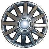 Zoom Produkt-Bild: Cartrend 7730015 Radzierblenden Set "Sportive" Glanzlack, 4-teilig, 35,56 cm ( 14 Zoll )