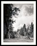 El Capitan, Winter, Sunrise, Yosemite National Park, California, 1968 Framed Print by Ansel Adams
