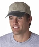 UltraClub Classic Cut Two-Tone Pigment-Dyed Cap