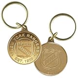 NHL New York Rangers Bronze Coin Keychain