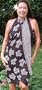 Sarong Wrap - Honu (Turtle) Full/Half Size Hawaiian Aloha Island Pareo - Versatile Cover Up for Men & Women