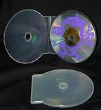100 CD Jewel Cases - Clam Shell Style - 4.2mm - Single, Clear - 4.88 x 4.88 #CDBR42CSCL (Clamshell DVD Boxes, Holders)