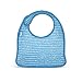 Built 2 Piece Mess Mate Infant Bib, In Dribble Dots Blue