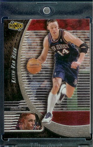 1998 Upper Deck Ionix # 40 Keith Van Horn New Jersey Nets Basketball Card - Mint Condition - Shipped In Protective ScrewDown Display Case!