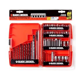 Click here to buy Black& Decker 66-pc. Drill and Screwdriver Set- 71-966 by Black & Decker.
