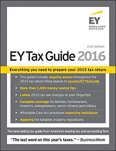 EY Tax Guide 2016 (Ernst & Young Tax Guide)