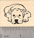 American Pitbull Terrier Dog Rubber Stamp, Staffordshire