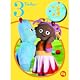 In the Night Garden - Age 3 Birthday Card With Badge - 3rd