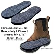 Felt insoles - Children Style 825