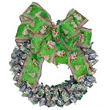 Mint 3 Musketeers Candy Wreath - Limited Edition!