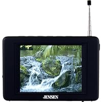 Jensen JDTV-350 3.5-Inches TV Tuner/Receiver - Black