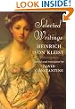 Von Kleist: Selected Writings