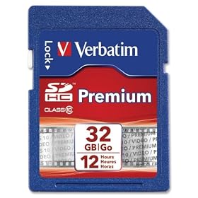 Verbatim 32GB Premium 96871 Secure Digital High Capacity (SDHC) Card - 32 GB