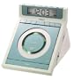 Timex T609S Dual-Alarm CD Clock Radio with MP3 Audio Input (Silver)