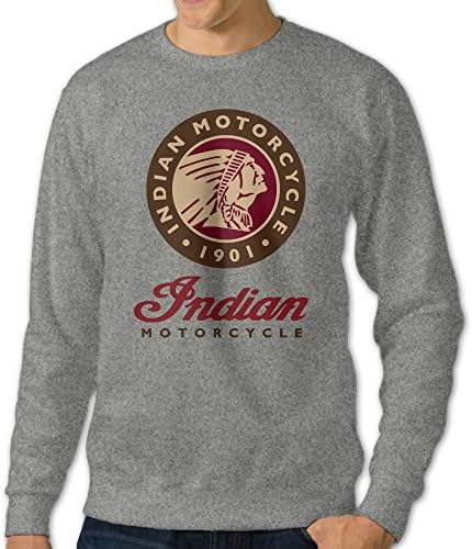Mens' Indian Motorcycle Logo Crew-Neck Sweatshirts