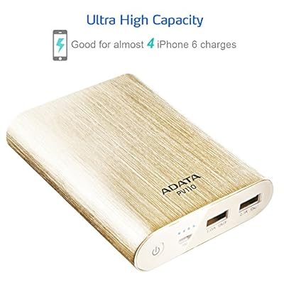 Adata PV110 10400mAH Power Bank (Golden)