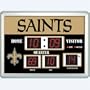 New Orleans Saints Scoreboard Clock