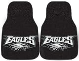 Fan Mats 5820 NFL - Philadelphia Eagles 18" x 27" Carpeted Car Mat Set