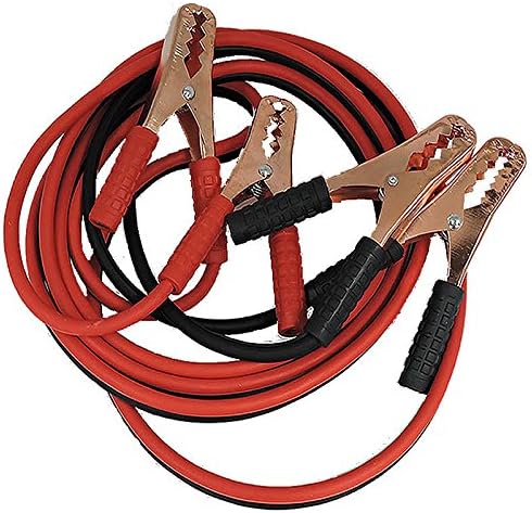 fenxuestopshop221 ID 12Ft 10 Gauge Car Truck Van Suv Tangle Free Jumper Cables Power Booster