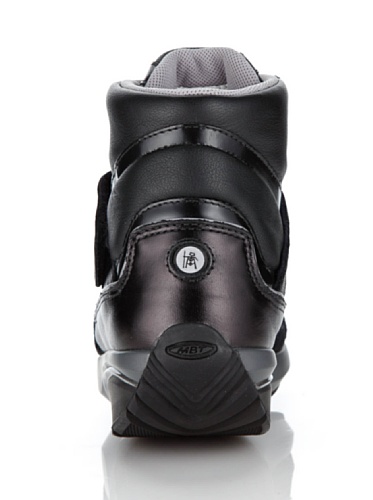 MBT femmes chaussures de trekking Moja Mid caviar noir, stiefel & boots damen/53557:35