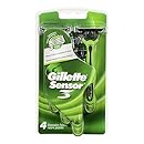 Gillette Sensor3 Conditioning Shave Men's Disposable Razors 4 Count (Pack of 3)