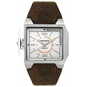 Diesel Men's Lefty Stainless Steel and Brown Leather Strap Watch #DZ1267