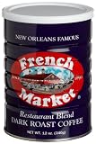 Review French Market  / French Market Restaurant Blend Dark Roast, 12-Ounce Tins (Pack of 3)