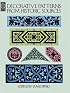 Decorative Patterns from Historic Sources (Dover Design Library)