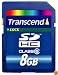 Transcend 8 GB Class 6 SDHC Flash Memory Card TS8GSDHC6E