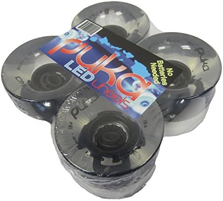 LED skateboard / longboard wheels. No Batteries needed!!! Ultra bright