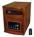 Lifesmart 1500 Sqft 1500 Watt Infrared Quartz Heater 6 Element w/ Remote