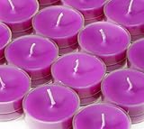 IMAGE OF Purple Tealight Candles (600pcs/Case) Bulk